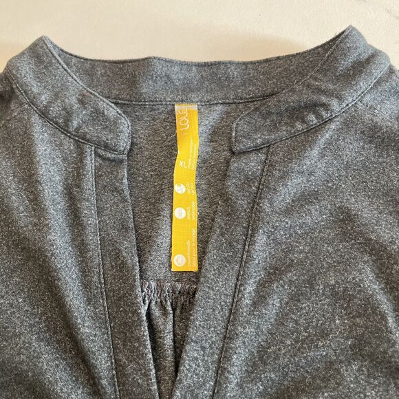 Lolë Lole Shirt Womens XL V-Neck Long Sleeve Activewear Stretch Top UPF 50+ - Picture 2 of 14